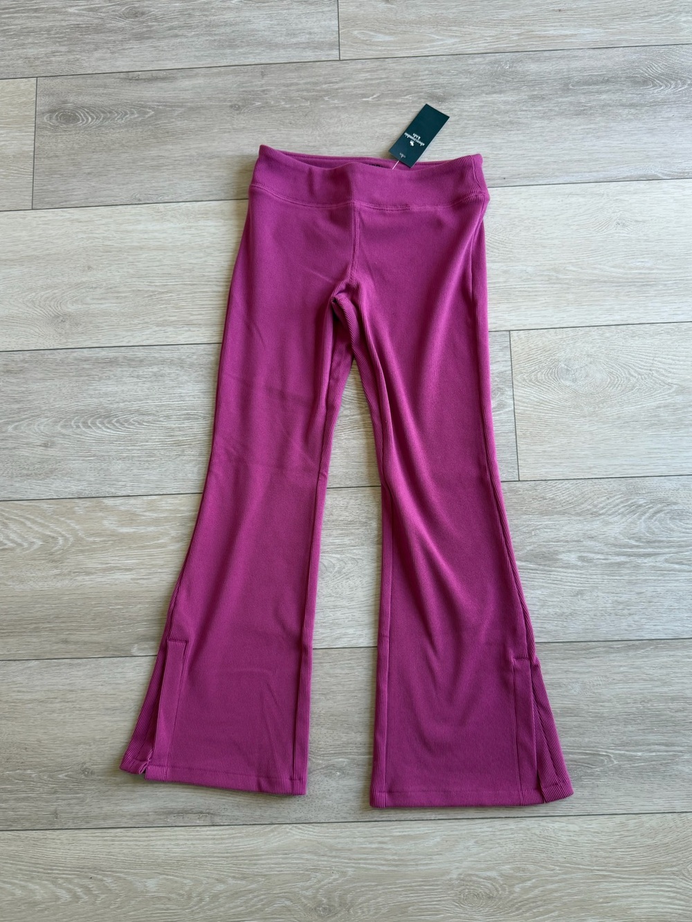 Abercrombie kids ypb flare ribbed leggings girls size 7 / 8